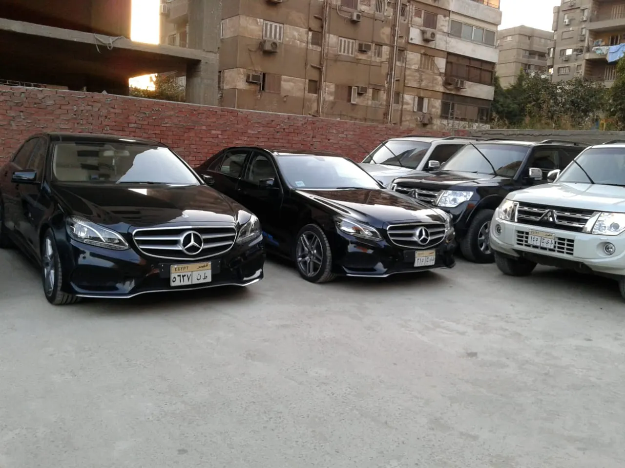 سيارات مرسيدس من الأسطول